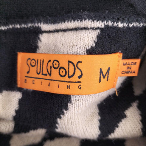 SOULGOODS Checked Mohair Cardigan メンズ JPN:M