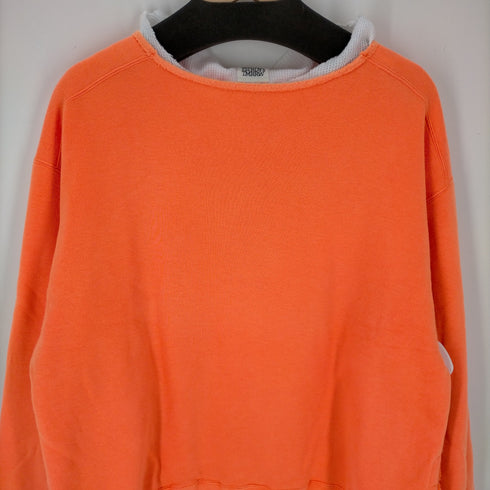 イエスタデイズトゥモロー YSTRDYs TMRRW DOUBLE FACE NEON BAGGY CREW 裏地サーマル ダブルフェイス スウェット メンズ JPN:M