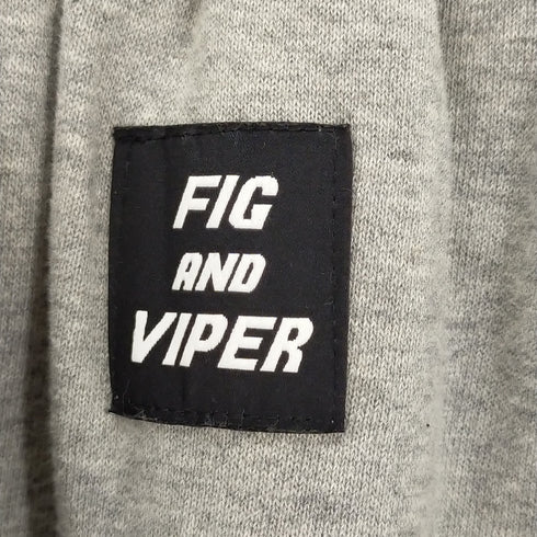 フィグアンドヴァイパー FIG&VIPER ダメージロゴワイドPT レディース FREE