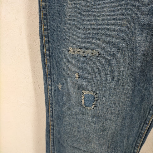 リペア加工 デニムパンツ メンズ