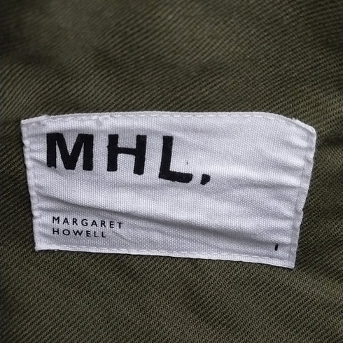 エムエイチエル MHL. DENSE COTTON DRILL PANTS WOMENS レディース JPN:1