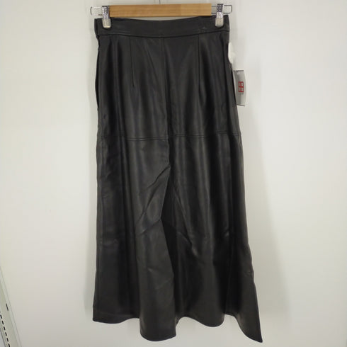 レイビームス Ray BEAMS フェイクレザーAラインロングスカート レディース JPN:0