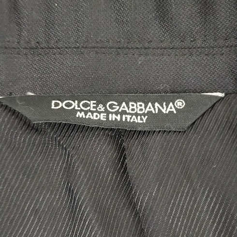 ドルチェアンドガッバーナ DOLCE&GABBANA ステッチシングルテーラードジャケット メンズ JPN:44