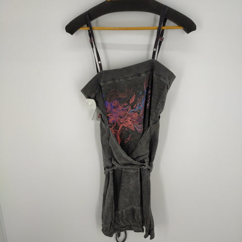 ディーゼル DIESEL Y2K プリント ワンピース レディース import:XS