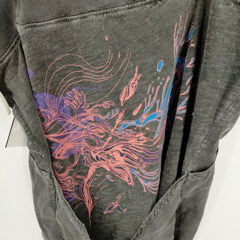 ディーゼル DIESEL Y2K プリント ワンピース レディース import:XS