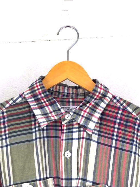 エンジニアードガーメンツ Engineered Garments 17SS WORK SHIRT BIG PLAID チェックシャツ メンズ JPN:S