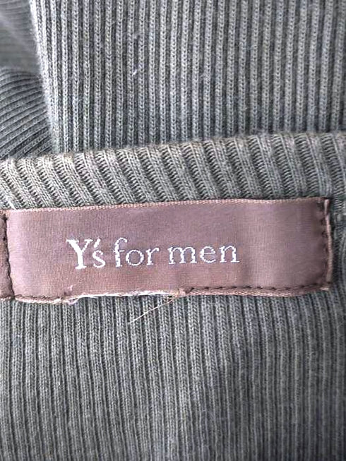 ワイズフォーメン Ys for men 90s ヘンリーネックカットソー メンズ
