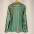 ハフ HUF OPEN COLLAR STRIPE SHIRTS メンズ L