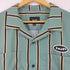 ハフ HUF OPEN COLLAR STRIPE SHIRTS メンズ L