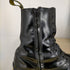ヴェトモン VETEMENTS 1480VTM BORDER LINE FAKE ダメージ加工サイドジップブーツ メンズ US10.5
