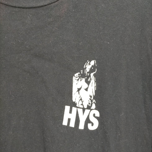 ヒステリックグラマー HYSTERIC GLAMOUR HYS EXPERIENCE 両面プリント Tシャツ メンズ JPN:XL