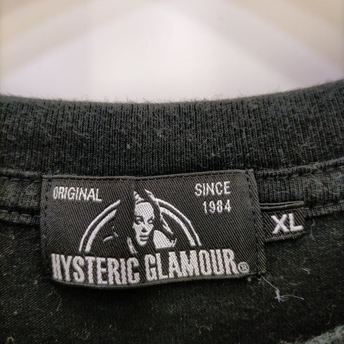 ヒステリックグラマー HYSTERIC GLAMOUR HYS EXPERIENCE 両面プリント Tシャツ メンズ JPN:XL