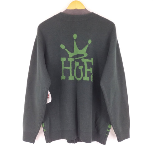 ハフ HUF CROWN CARDIGAN メンズ L