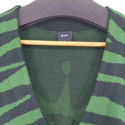 ハフ HUF CROWN CARDIGAN メンズ L