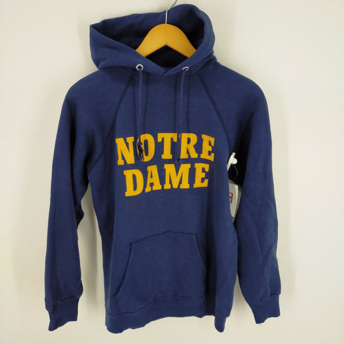 チャンピオン Champion USA製 NOTRE DAME スウェット パーカー カレッジプリント トリコタグ ラグラン レディース JPN:M