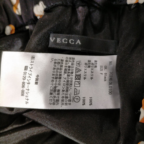 イェッカヴェッカ YECCA VECCA フラワー柄ロングスカート レディース FREE