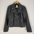 ギャップ Gap 23SS V-FAUX LEATHER フェイクレザー ライダースジャケット レディース JPN:L