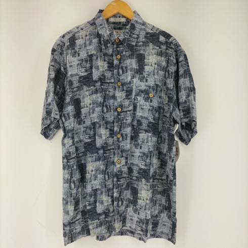 IMPRINTS レーヨン総柄S/Sシャツ メンズ L
