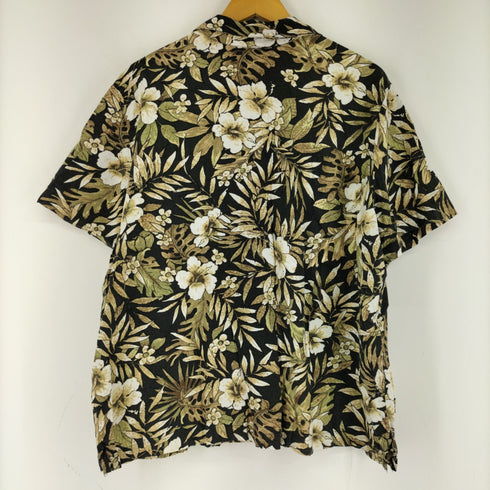 Cathy Essentials WOMAN 開襟花総柄シャツ メンズ 1X