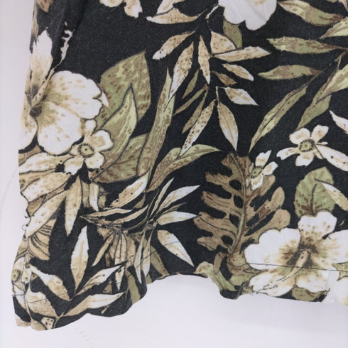 Cathy Essentials WOMAN 開襟花総柄シャツ メンズ 1X