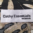 Cathy Essentials WOMAN 開襟花総柄シャツ メンズ 1X
