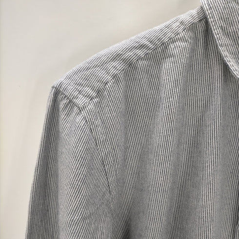 オリバースペンサー Oliver Spencer Organic ストライプシャツ メンズ 15.5