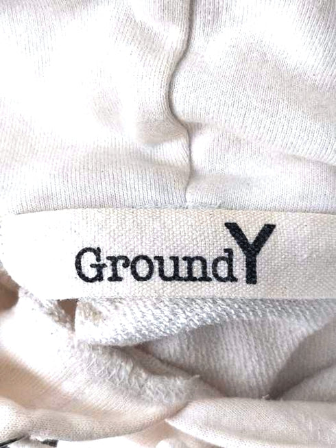 グラウンドワイ ヨウジヤマモト Ground Y Yohji Yamamoto YOHJI YAMAMOTO×河鍋暁斎 プリントプルオーバーパーカー メンズ JPN:4