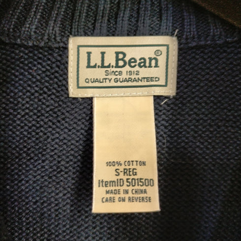 エルエルビーン L.L.Bean コットン ハーフジップハイネックニット メンズ JPN:S