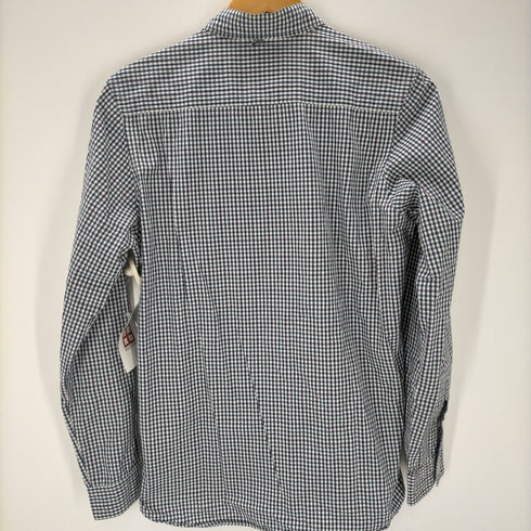 ダブルタップス WTAPS RISE ABOVE ワンポイント刺しゅう ギンガムチェック B.Dシャツ メンズ import:M
