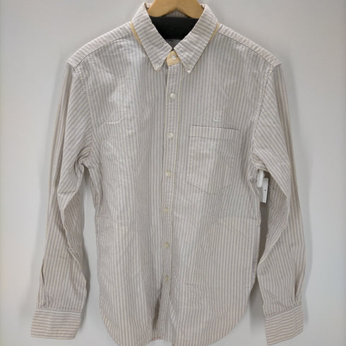 ネイバーフッド NEIGHBORHOOD ワンポイント刺しゅう ストライプ B.Dシャツ メンズ import:M