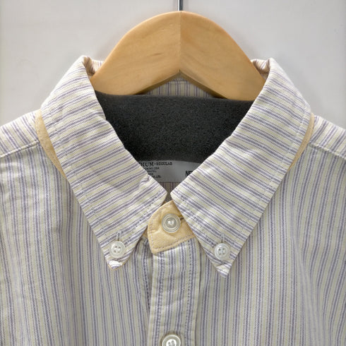 ネイバーフッド NEIGHBORHOOD ワンポイント刺しゅう ストライプ B.Dシャツ メンズ import:M