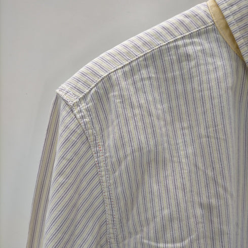 ネイバーフッド NEIGHBORHOOD ワンポイント刺しゅう ストライプ B.Dシャツ メンズ import:M