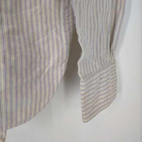 ネイバーフッド NEIGHBORHOOD ワンポイント刺しゅう ストライプ B.Dシャツ メンズ import:M