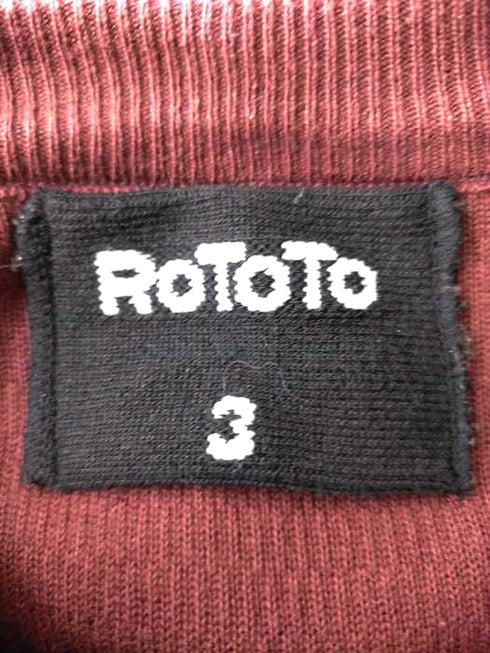 ROTOTO COTTON THERMAL L/S KNIT メンズ JPN:3