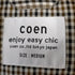 コーエン coen チェック スウィングトップジャケット メンズ JPN:M