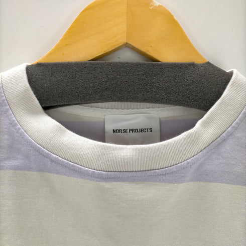 ノースプロジェクツ NORSE PROJECTS ボーダー クルーネック Tシャツ メンズ import:M