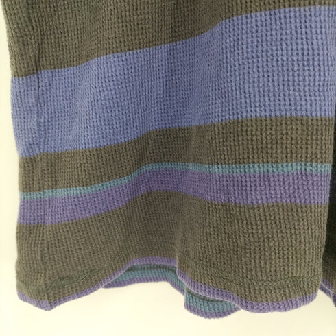 ステューシー Stussy ボーダーサーマルロンT メンズ M