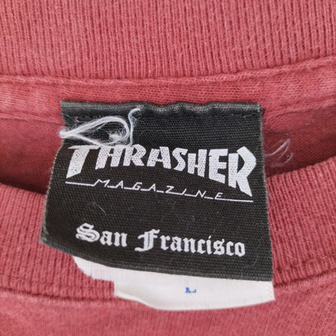 スラッシャー THRASHER S/S TEE メンズ L
