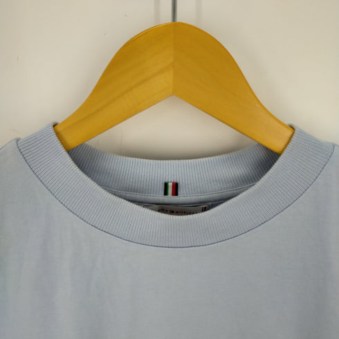 トミーヒルフィガー TOMMY HILFIGER ロゴ刺繍 クルーネックTシャツ レディース import:M