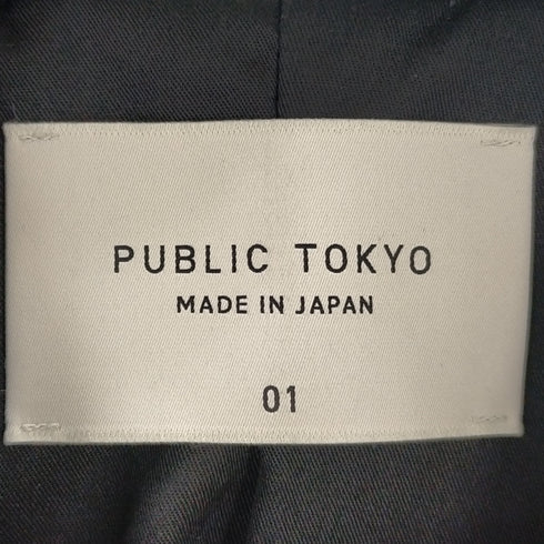 パブリックトーキョー PUBLIC TOKYO ラムレザーダブルライダース レディース 1