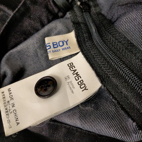 ビームスボーイ BEAMS BOY デニムプリーツスカート レディース