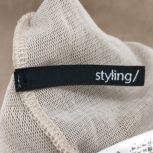 スタイリング styling 22SS フロッキーチュールタートル レディース ONE SIZE