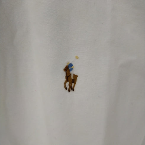 ラルフローレン RALPH LAUREN SLIM FIT ポニー刺繍 BDシャツ レディース L