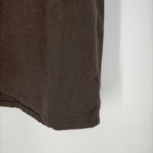 ベンデイビス BEN DAVIS USA製 ハーフジップ 半袖シャツ ワンポイントパッチ メンズ x-small