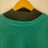チャンピオン Champion 80s usa製 reverse weave ワンポイント 刺繍 スウェット ターコイズグリーン メンズ import:XL