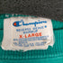 チャンピオン Champion 80s usa製 reverse weave ワンポイント 刺繍 スウェット ターコイズグリーン メンズ import:XL