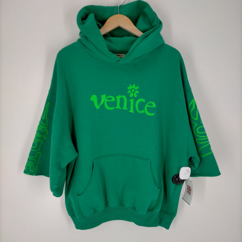 イーアールエル ERL venice Half Sleeve Hoodie メンズ JPN:XL