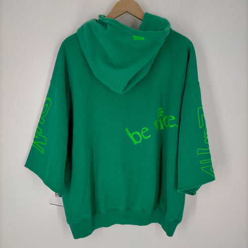 イーアールエル ERL venice Half Sleeve Hoodie メンズ JPN:XL