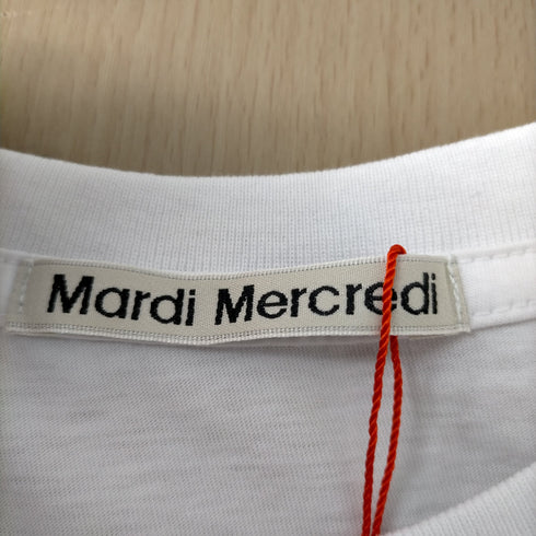 mardi mercredi MRCDアーチロゴ プリントTシャツ レディース FREE