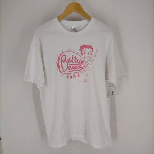 チームワークアスレチックアパレル TEAMWORK ATHLETIC APPAREL 2004年製 betty boop フロントプリントtシャツ メンズ JPN:L